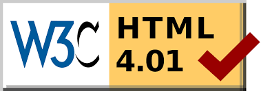 The W3C 4.01 Validation icon, which shows that this web page has successfully passed accessibility validation for a specific technology, using the W3C validation services